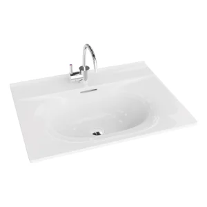 Colorado 60/80 Vanity Washbasin White