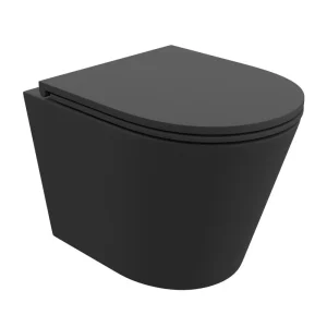Wall hung toilet GALVE BLACK