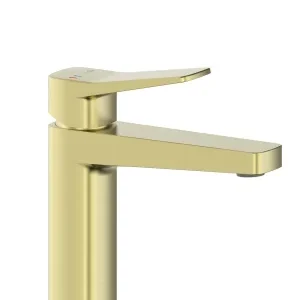 KFA MALAGA Short Standing Washbasin Mixer, CHROME, BLACK, WHITE MATT, BRUSHED GOLD, BRUSHED COPPER